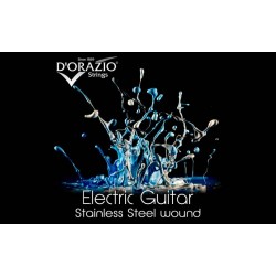 D'orazio X34, ELECTRIC GUITAR STAINLESS STEEL ROUND WOUND (11)