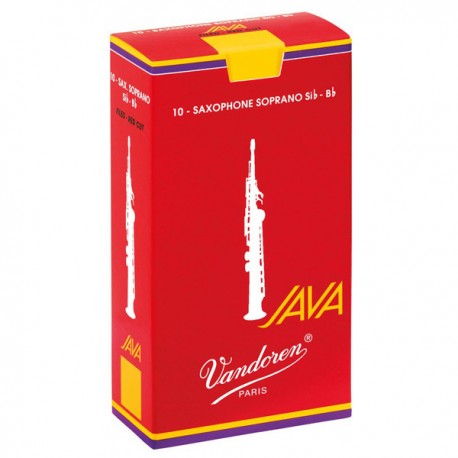 Liežuvėliai saksofonui sopranui Vandoren Java Red 2,5