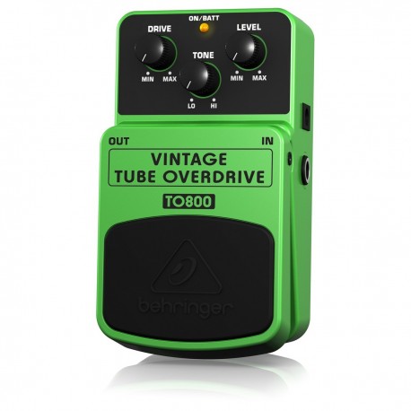 Behringer TO800 Vintage Tube Overdrive Effects Pedal
