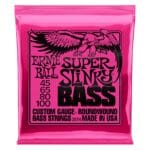 Ernie Ball Super Slinky EB2834 - bosinės gitaros stygos 45-100