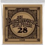 Ernie Ball Earthwood 80/20 Bronze EB-1428 - akustinės gitaros stygos .028