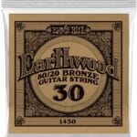 Ernie Ball Earthwood 80/20 Bronze EB-1430 - akustinės gitaros stygos .030