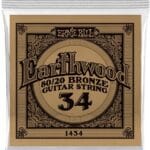 Ernie Ball Earthwood 80/20 Bronze EB-034 - akustinės gitaros styga .034