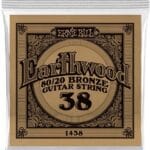 Ernie Ball Earthwood 80/20 Bronze EB-001 - akustinės gitaros stygos .038