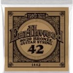 Ernie Ball Earthwood 80/20 Bronze EB-042 - akustinės gitaros styga .042