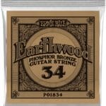 Ernie Ball Earthwood Phosphor Bronze EB001 - akustinės gitaros styga .034