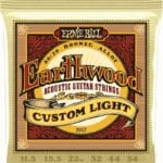 Ernie Ball Earthwood 80/20 Bronze EB-2007 - akustinės gitaros stygos 11.5