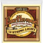 Ernie Ball Earthwood 80/20 EB-2010 - akustinės gitaros stygos 12-stygės 9-46