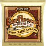 Ernie Ball Folk Nylon EB001 - klasikinės gitaros stygos