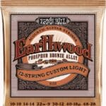 Ernie Ball Earthwood Phosphor Bronze EB2152 - akustinės gitaros stygos 12-os