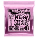 Ernie Ball Mega Slinky 2213 - elektrinės gitaros stygos 10.5-48