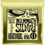 Ernie Ball Mammoth Slinky EB2214 - elektrinės gitaros stygos 12-62