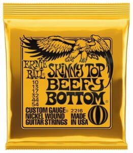 Ernie Ball Skinny Top Beefy Bottom Elektrinės Gitaros Stygos EB2216
