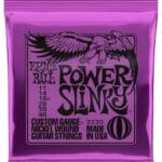 Ernie Ball Power Slinky 2220 - elektrinės gitaros stygos 11-48