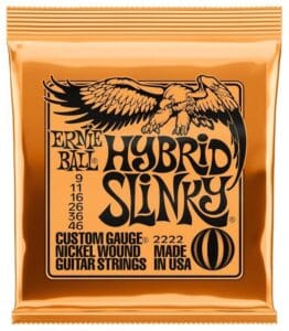 Ernie Ball Hybrid Slinky Nickel Elektrinės gitaros stygos EB2222
