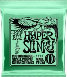 Ernie Ball Hyper Slinky Elektrinės Gitaros Stygos EB2229