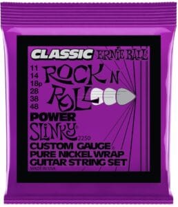 Ernie Ball Classic Pure Nickel Power Slinky Elektrinės gitaros stygos EB2250