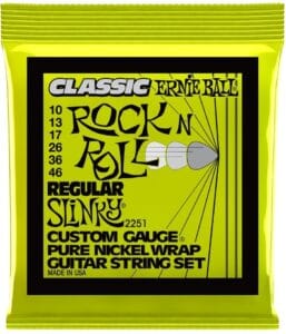 Ernie Ball Classic Pure Nickel Regular Slinky Elektrinės gitaros stygos EB2251