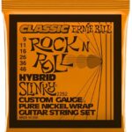 Ernie Ball Classic Pure Nickel Hybrid Slinky EB2252 - elektrinės gitaros stygos 9-46