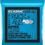 Ernie Ball Classic Pure Nickel EB2255 - elektrinės gitaros stygos 8-38