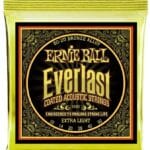 Ernie Ball Everlast Bronze EB001 - akustinės gitaros stygos 10-50