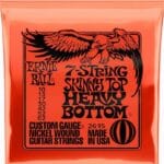Ernie Ball Skinny Top Heavy Bottom EB2615 - 7 stygų elektrinės gitaros stygos