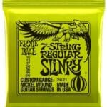 Ernie Ball Regular Slinky EB2621 - elektrinės gitaros stygos 7 stygų 10-56