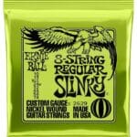 Ernie Ball Regular Slinky EB2629 - elektrinės gitaros stygos 8 stygų