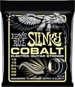 Ernie Ball Cobalt Mammoth Slinky Elektrinės gitaros stygos EB2714