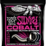 Ernie Ball Cobalt Super Slinky 2723 - elektrinės gitaros stygos 9-42