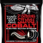 Ernie Ball Cobalt Skinny Top Heavy Bottom EB2730 - elektrinės gitaros stygos 10-62