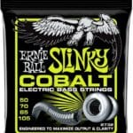 Ernie Ball Cobalt Bass Regular Slinky EB2732 - bosinės gitaros stygos 50-105