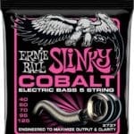Ernie Ball Cobalt Super Slinky EB2737 - bosinės gitaros stygos 45-100
