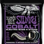 Ernie Ball Cobalt Power Slinky 5 stygų bosinės gitaros stygos EB2738