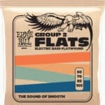 Ernie Ball Flatwound Bass 2804 - bosinės gitaros stygos 50-105