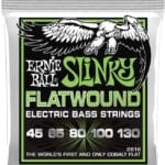 Ernie Ball Cobalt Flatwound EB2816 - bosinės gitaros stygos 45-130