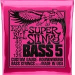 Ernie Ball Super Slinky EB2824 - bosinės gitaros stygos 40-125