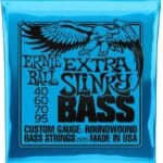 Ernie Ball Extra Slinky EB2835 - bosinės gitaros stygos 40-95