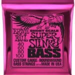 Ernie Ball Super Slinky EB2854 - bosinės gitaros stygos 30,5"