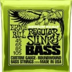Ernie Ball Medium Scale Regular Slinky EB2856 - bosinės gitaros stygos