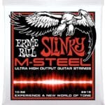 Ernie Ball M-Steel Skinny Top Heavy Bottom EB2915 - elektrinės gitaros stygos 10-52