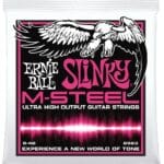 Ernie Ball M-Steel Super Slinky EB2923 - elektrinės gitaros stygos 9-42