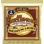 Ernie Ball Earthwood 80/20 Bronze Medium Light akustinės gitaros stygos EB3003