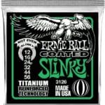 Ernie Ball Not Even Slinky Coated EB3126 - elektrinės gitaros stygos 12-56