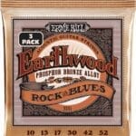 Ernie Ball Earthwood Phosphor Bronze EB3551 - akustinės gitaros stygos 3 komplektai