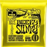 Ernie Ball Beefy Slinky EB3627 - elektrinės gitaros stygos 3 pakuotė
