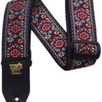 Ernie Ball Gitaros diržas Polypro su Odiniais Galais EB-4091