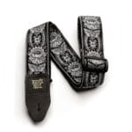 Ernie Ball Polypro EB-4150 - gitaros diržas sidabrinis