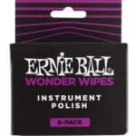 Ernie Ball Wonder Wipes Servetėlės EB-4278 - blizgesys ir apsauga gitaroms.