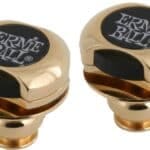 Ernie Ball Straplocks EB-4602 - gitaros dirželių užraktai paauksuoti